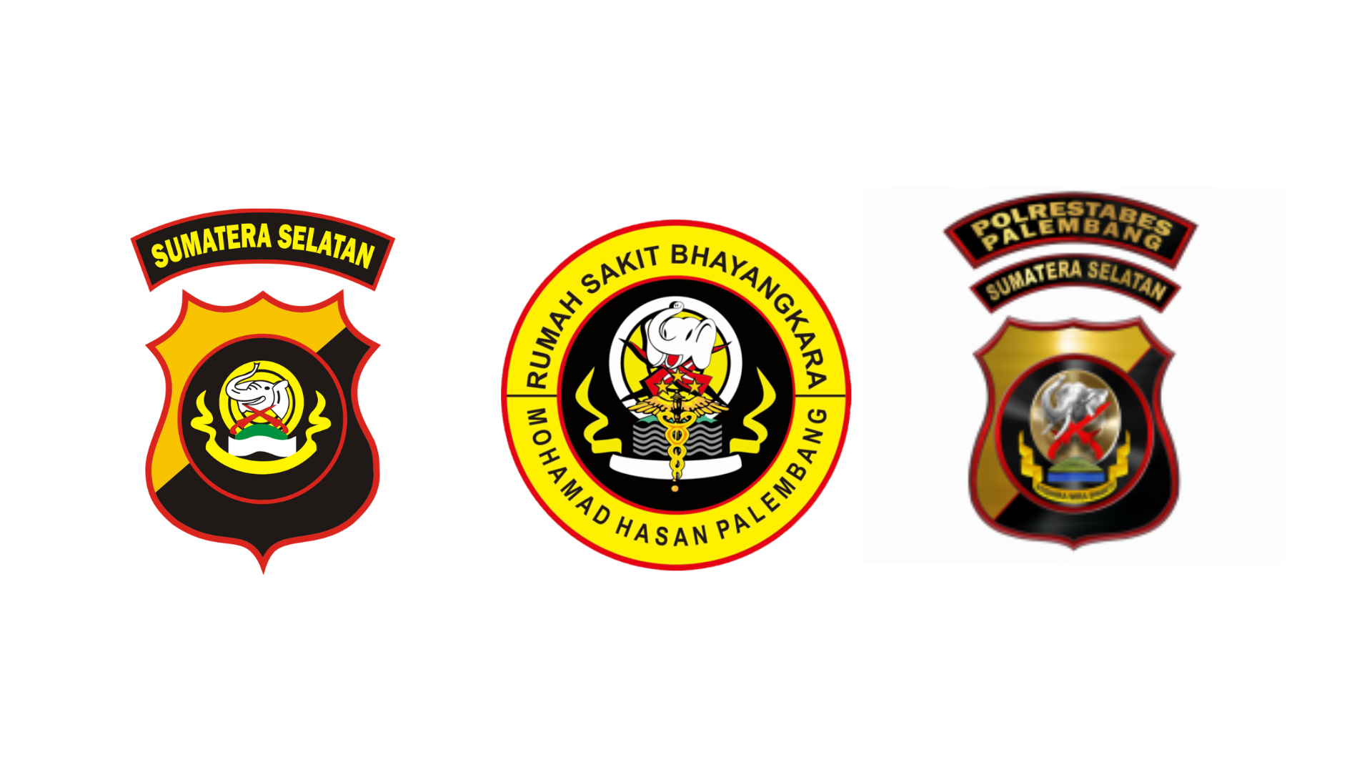 Logo Polrestabes & RS Bhayangkara